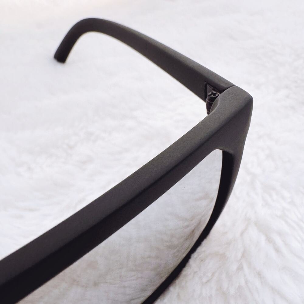 Kira Mirrored Matte Black Sunglasses - Picture 7 of 12
